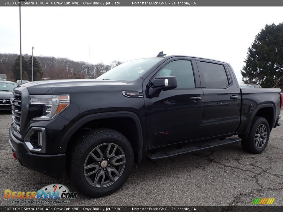 2020 GMC Sierra 1500 AT4 Crew Cab 4WD Onyx Black / Jet Black Photo #1