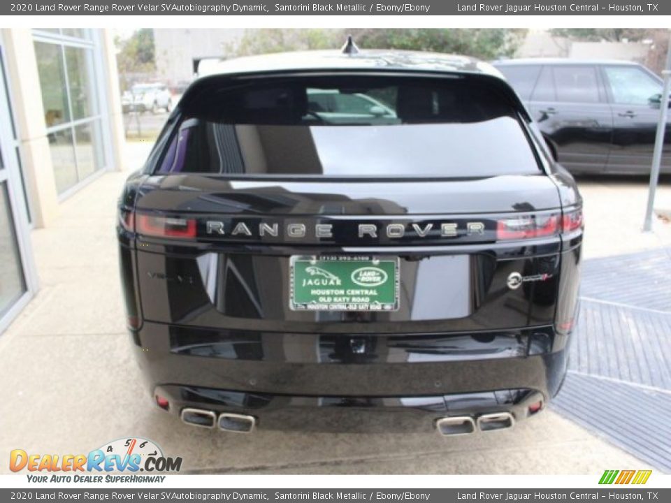 2020 Land Rover Range Rover Velar SVAutobiography Dynamic Santorini Black Metallic / Ebony/Ebony Photo #7