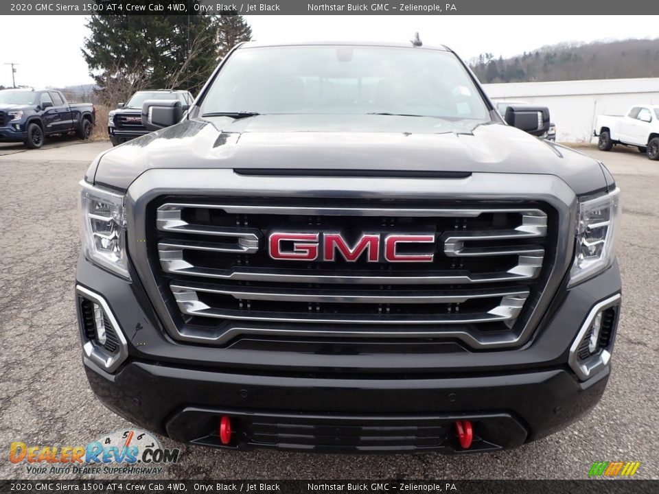 2020 GMC Sierra 1500 AT4 Crew Cab 4WD Onyx Black / Jet Black Photo #2