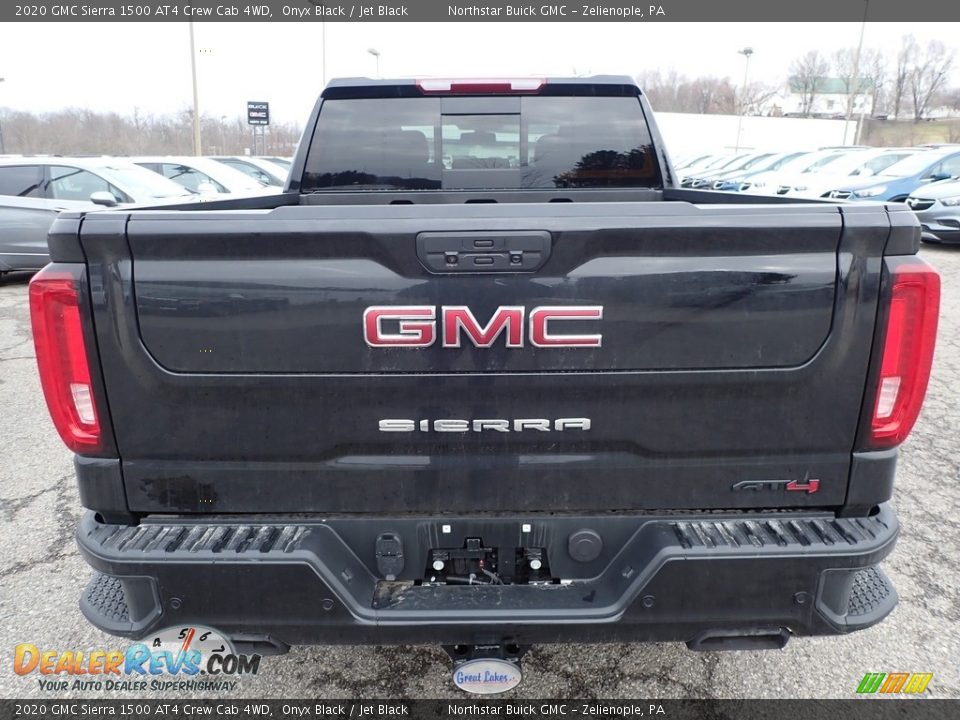 2020 GMC Sierra 1500 AT4 Crew Cab 4WD Onyx Black / Jet Black Photo #6
