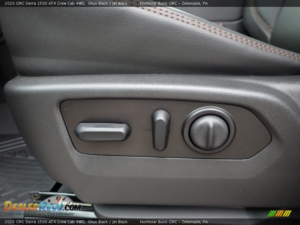 2020 GMC Sierra 1500 AT4 Crew Cab 4WD Onyx Black / Jet Black Photo #11