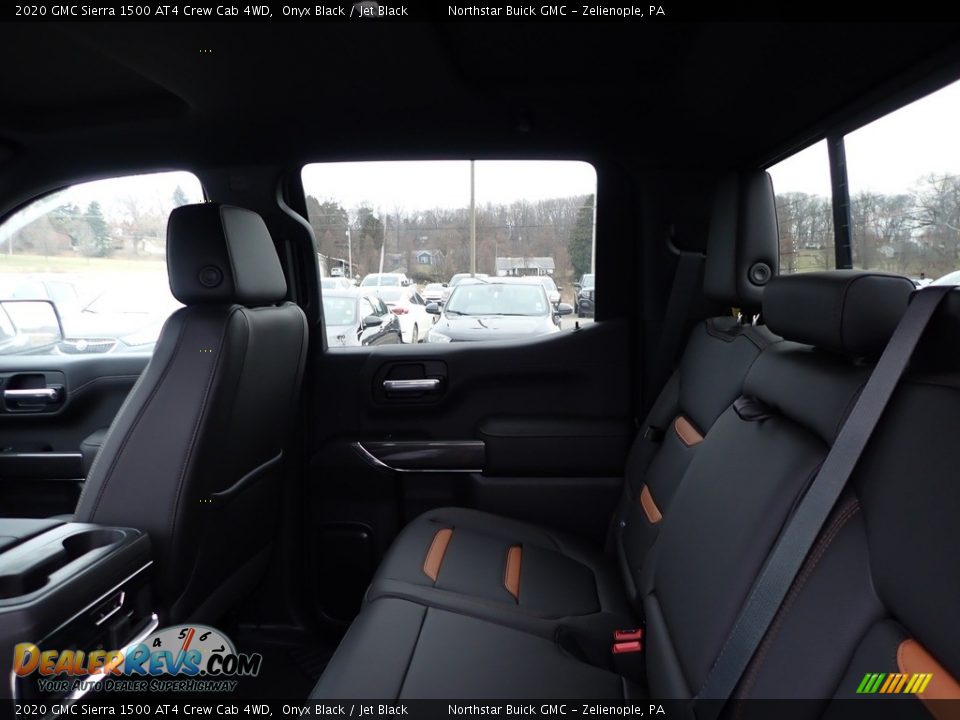 2020 GMC Sierra 1500 AT4 Crew Cab 4WD Onyx Black / Jet Black Photo #14