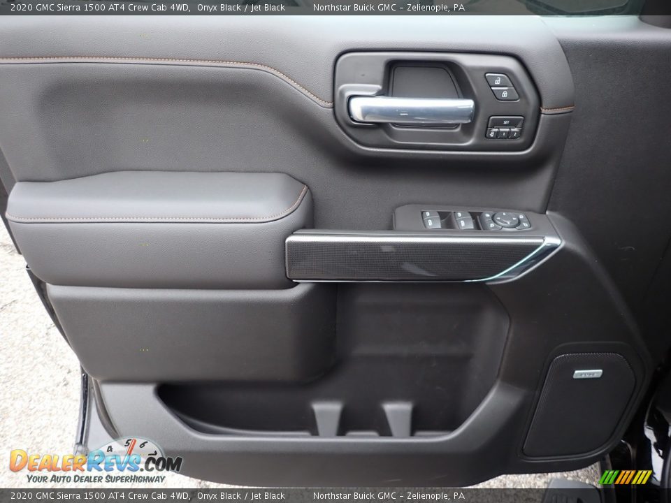 2020 GMC Sierra 1500 AT4 Crew Cab 4WD Onyx Black / Jet Black Photo #16