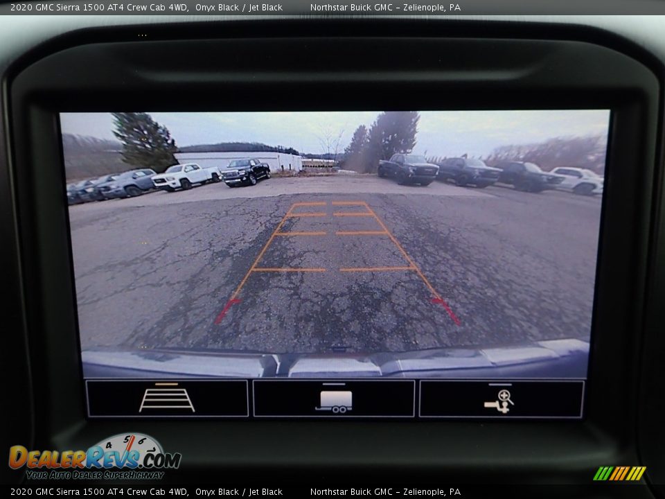 2020 GMC Sierra 1500 AT4 Crew Cab 4WD Onyx Black / Jet Black Photo #20