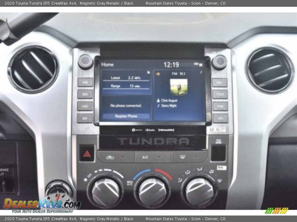 2020 Toyota Tundra SR5 CrewMax 4x4 Magnetic Gray Metallic / Black Photo #8