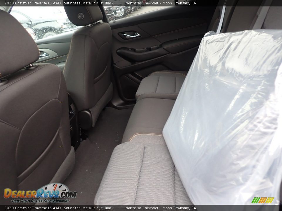 2020 Chevrolet Traverse LS AWD Satin Steel Metallic / Jet Black Photo #12