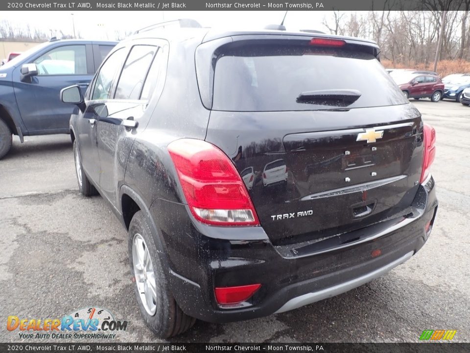 2020 Chevrolet Trax LT AWD Mosaic Black Metallic / Jet Black Photo #3