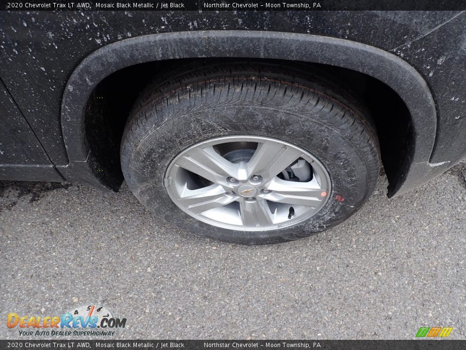 2020 Chevrolet Trax LT AWD Mosaic Black Metallic / Jet Black Photo #8