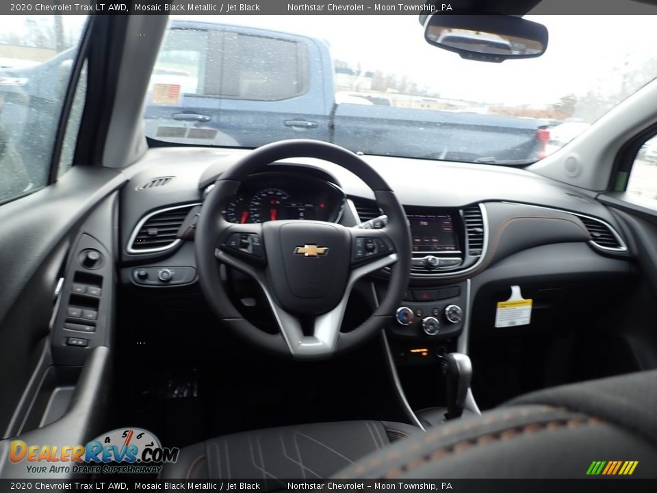 2020 Chevrolet Trax LT AWD Mosaic Black Metallic / Jet Black Photo #12