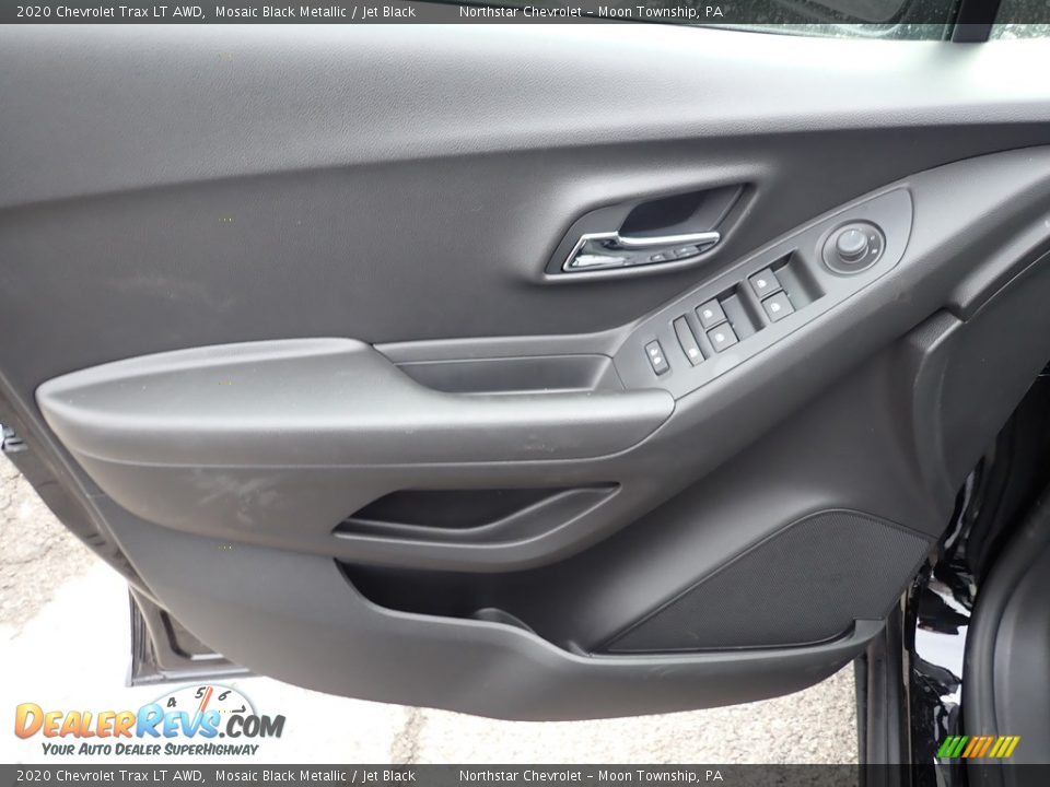 2020 Chevrolet Trax LT AWD Mosaic Black Metallic / Jet Black Photo #13