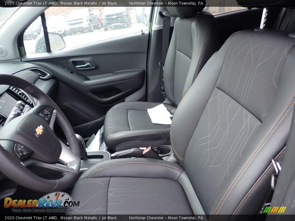 2020 Chevrolet Trax LT AWD Mosaic Black Metallic / Jet Black Photo #14