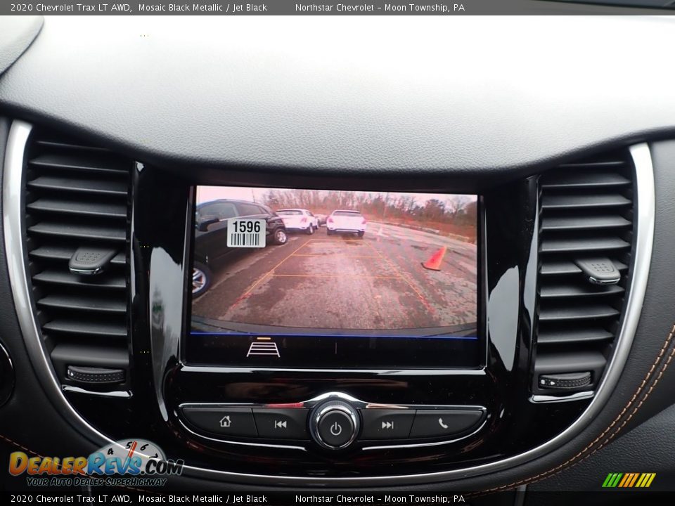 2020 Chevrolet Trax LT AWD Mosaic Black Metallic / Jet Black Photo #17