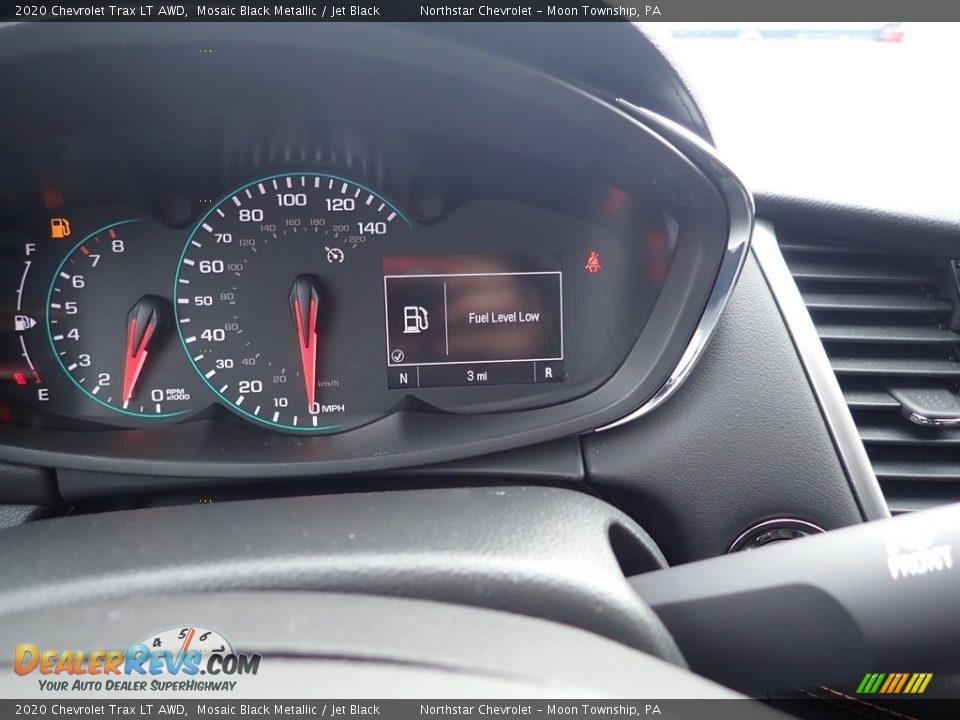 2020 Chevrolet Trax LT AWD Mosaic Black Metallic / Jet Black Photo #20