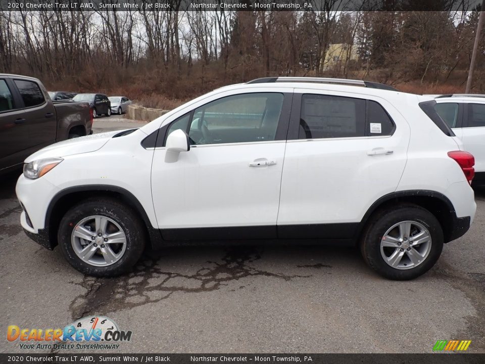 Summit White 2020 Chevrolet Trax LT AWD Photo #2