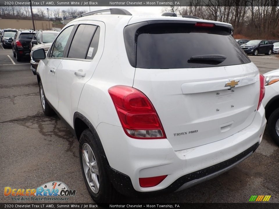 2020 Chevrolet Trax LT AWD Summit White / Jet Black Photo #3