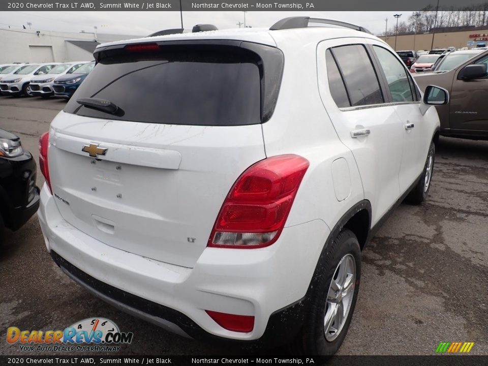 2020 Chevrolet Trax LT AWD Summit White / Jet Black Photo #5