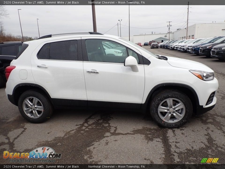 2020 Chevrolet Trax LT AWD Summit White / Jet Black Photo #6