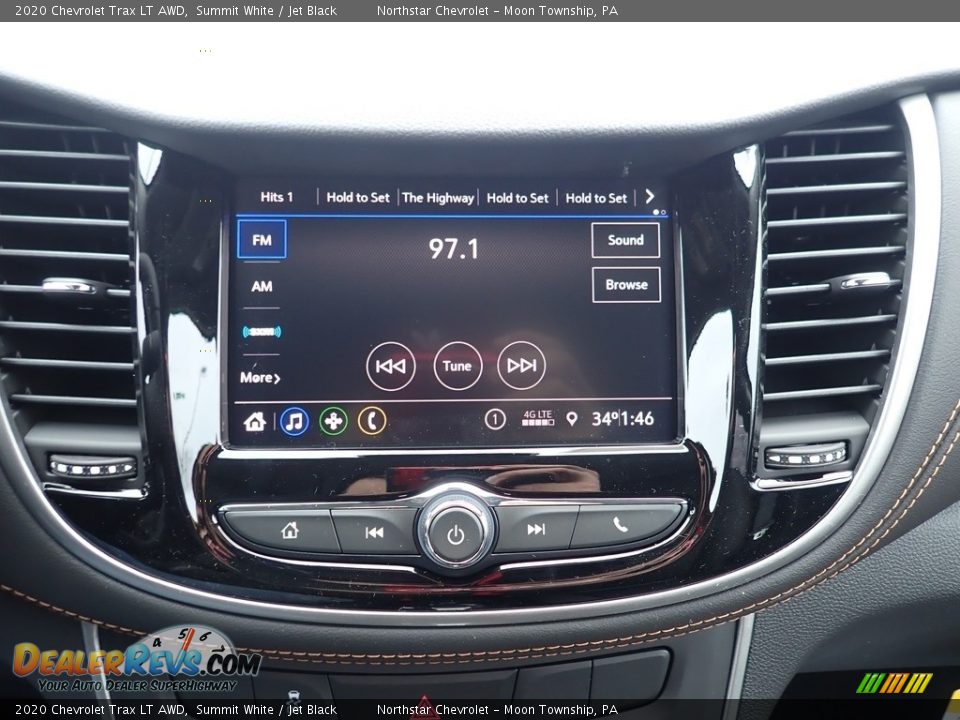 2020 Chevrolet Trax LT AWD Summit White / Jet Black Photo #15
