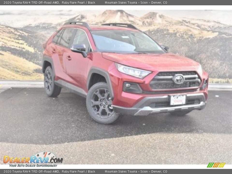 2020 Toyota RAV4 TRD Off-Road AWD Ruby Flare Pearl / Black Photo #1