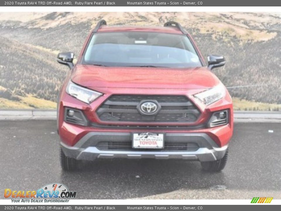 2020 Toyota RAV4 TRD Off-Road AWD Ruby Flare Pearl / Black Photo #2