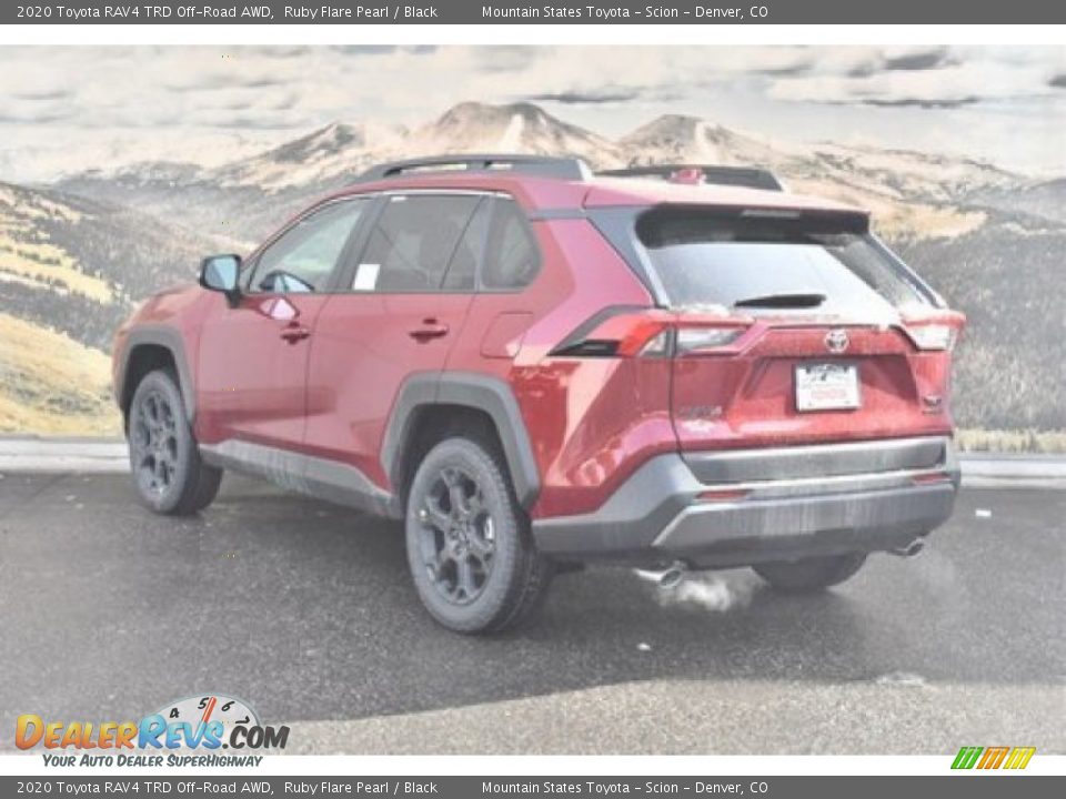 2020 Toyota RAV4 TRD Off-Road AWD Ruby Flare Pearl / Black Photo #3