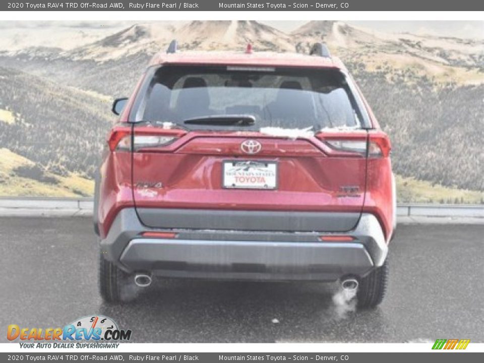 2020 Toyota RAV4 TRD Off-Road AWD Ruby Flare Pearl / Black Photo #4