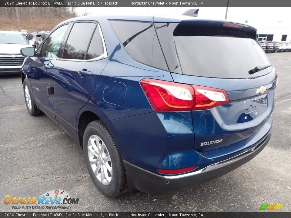 2020 Chevrolet Equinox LT AWD Pacific Blue Metallic / Jet Black Photo #3