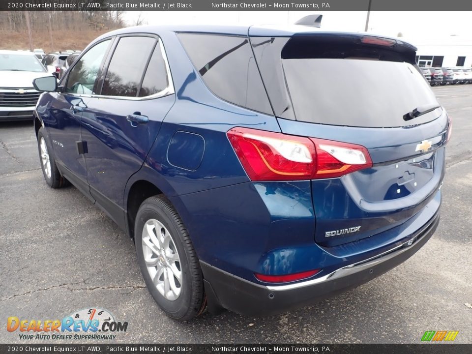 2020 Chevrolet Equinox LT AWD Pacific Blue Metallic / Jet Black Photo #3