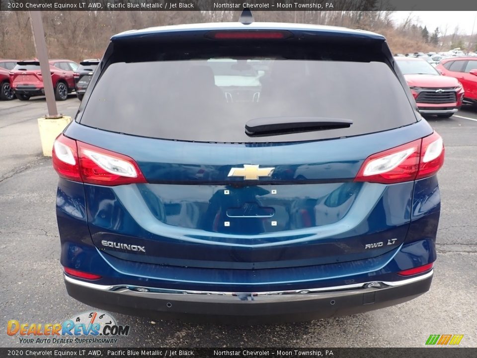 2020 Chevrolet Equinox LT AWD Pacific Blue Metallic / Jet Black Photo #4