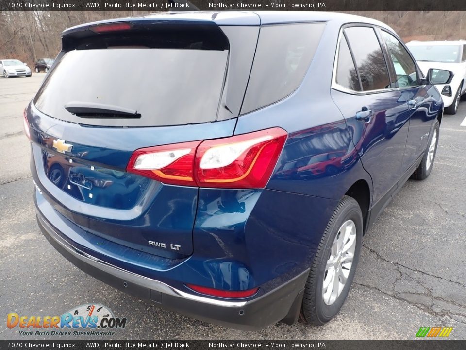 2020 Chevrolet Equinox LT AWD Pacific Blue Metallic / Jet Black Photo #5