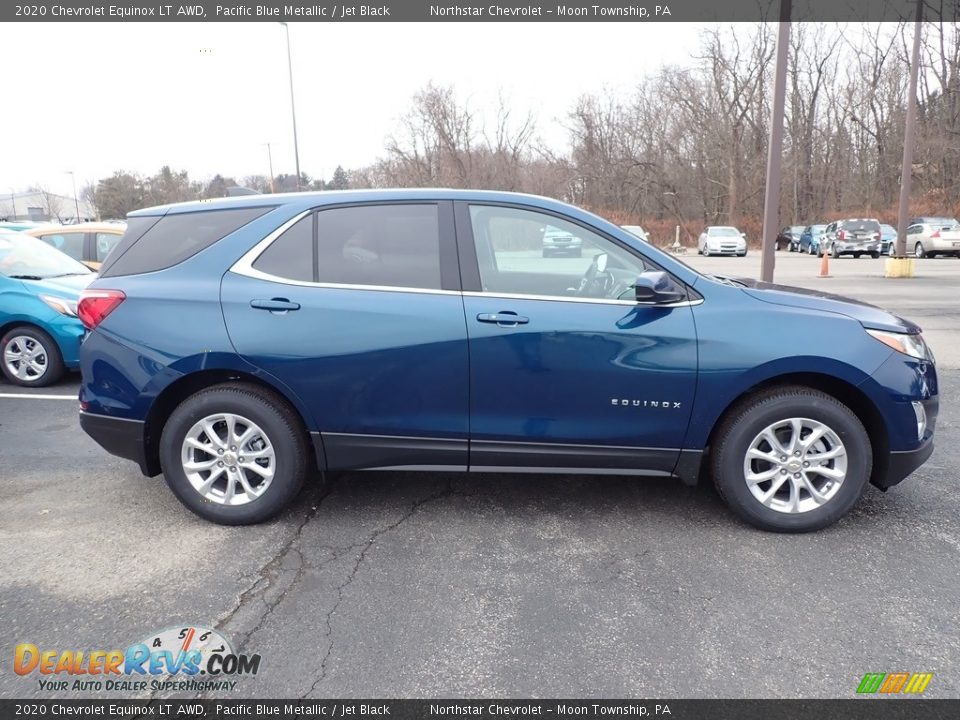 Pacific Blue Metallic 2020 Chevrolet Equinox LT AWD Photo #6