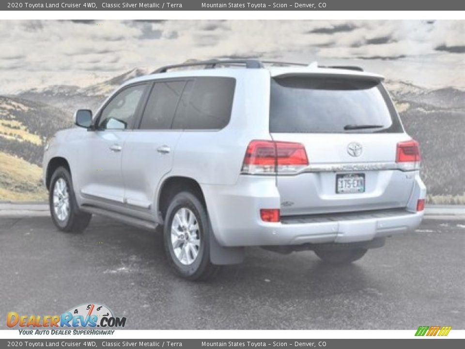 2020 Toyota Land Cruiser 4WD Classic Silver Metallic / Terra Photo #3