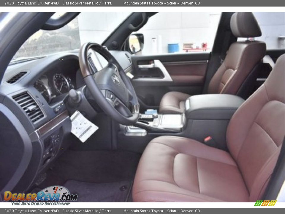 Front Seat of 2020 Toyota Land Cruiser 4WD Photo #6