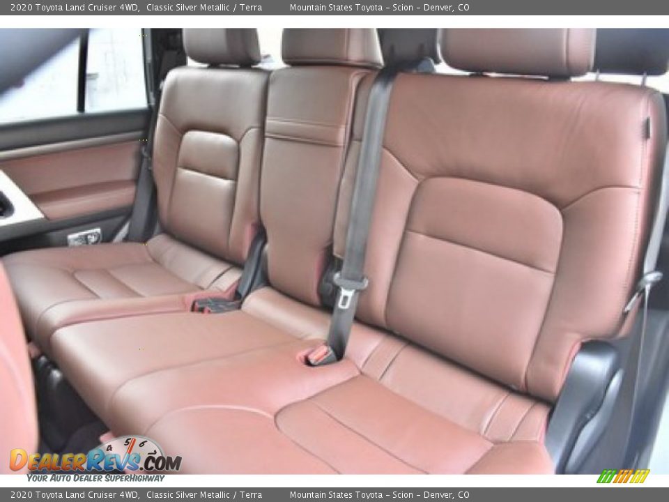 Rear Seat of 2020 Toyota Land Cruiser 4WD Photo #10