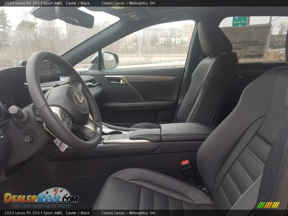 Front Seat of 2020 Lexus RX 350 F Sport AWD Photo #2