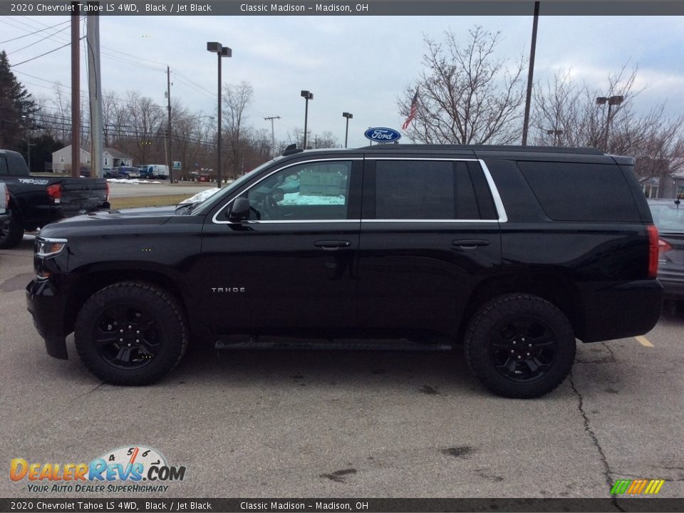 2020 Chevrolet Tahoe LS 4WD Black / Jet Black Photo #6