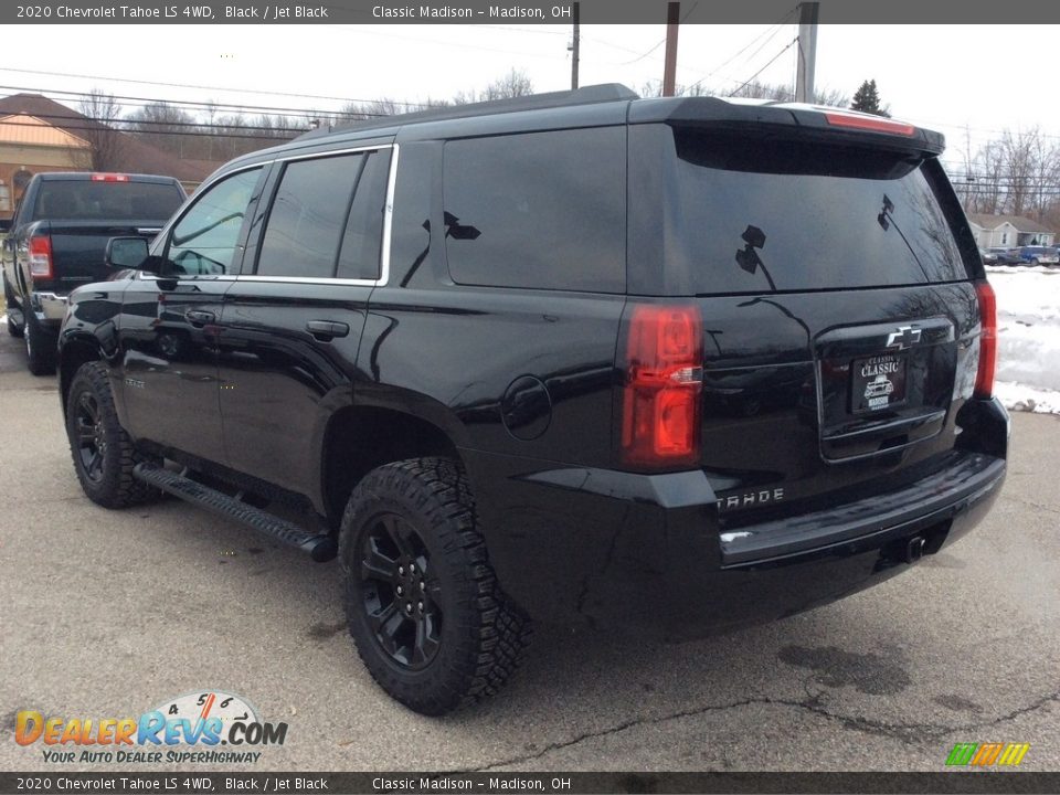 2020 Chevrolet Tahoe LS 4WD Black / Jet Black Photo #7