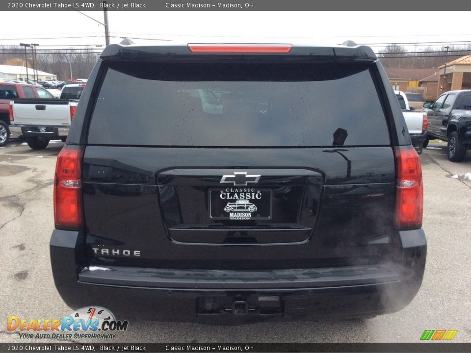 2020 Chevrolet Tahoe LS 4WD Black / Jet Black Photo #8