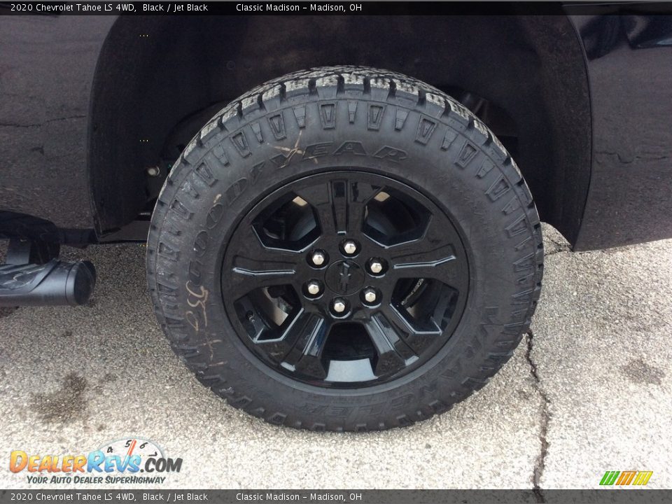 2020 Chevrolet Tahoe LS 4WD Black / Jet Black Photo #9