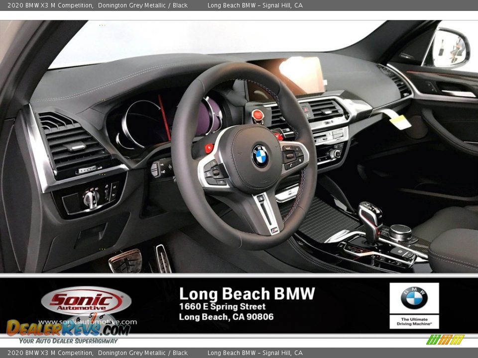 2020 BMW X3 M Competition Donington Grey Metallic / Black Photo #4