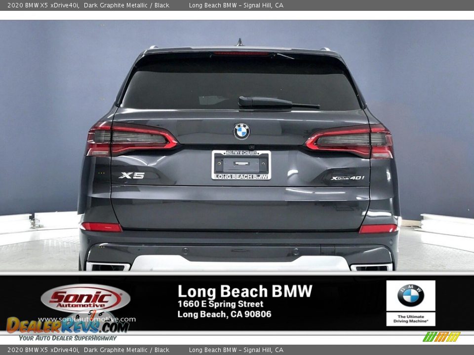 2020 BMW X5 xDrive40i Dark Graphite Metallic / Black Photo #3