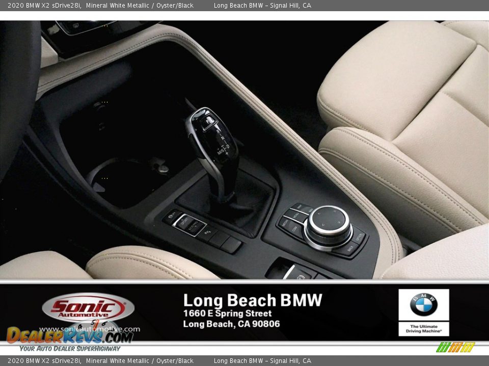 2020 BMW X2 sDrive28i Mineral White Metallic / Oyster/Black Photo #6