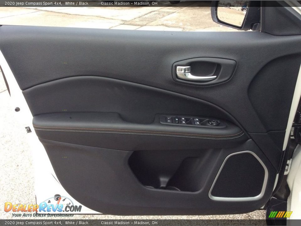 2020 Jeep Compass Sport 4x4 White / Black Photo #10