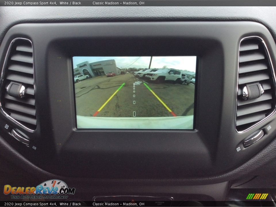 2020 Jeep Compass Sport 4x4 White / Black Photo #15