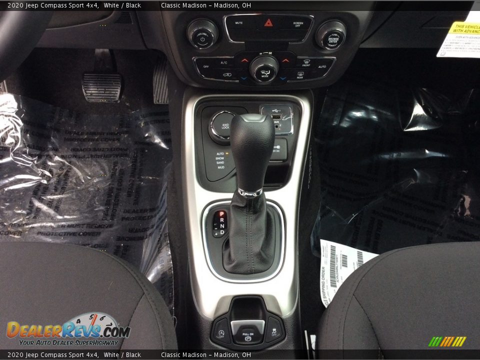 2020 Jeep Compass Sport 4x4 White / Black Photo #16