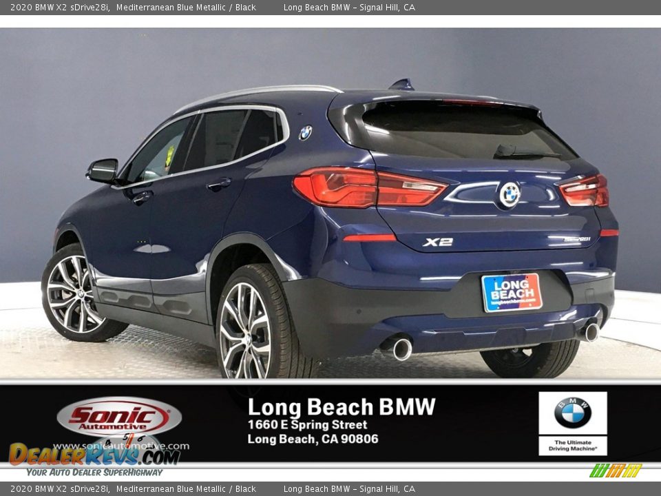 2020 BMW X2 sDrive28i Mediterranean Blue Metallic / Black Photo #2