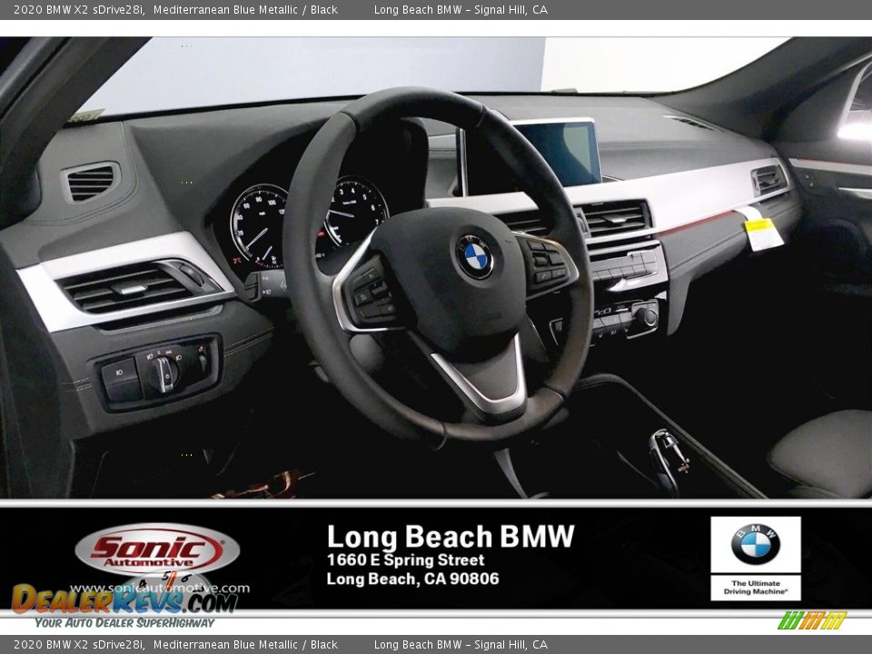 2020 BMW X2 sDrive28i Mediterranean Blue Metallic / Black Photo #4