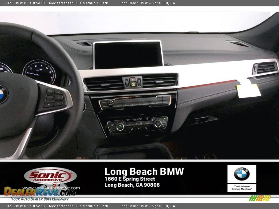 2020 BMW X2 sDrive28i Mediterranean Blue Metallic / Black Photo #5