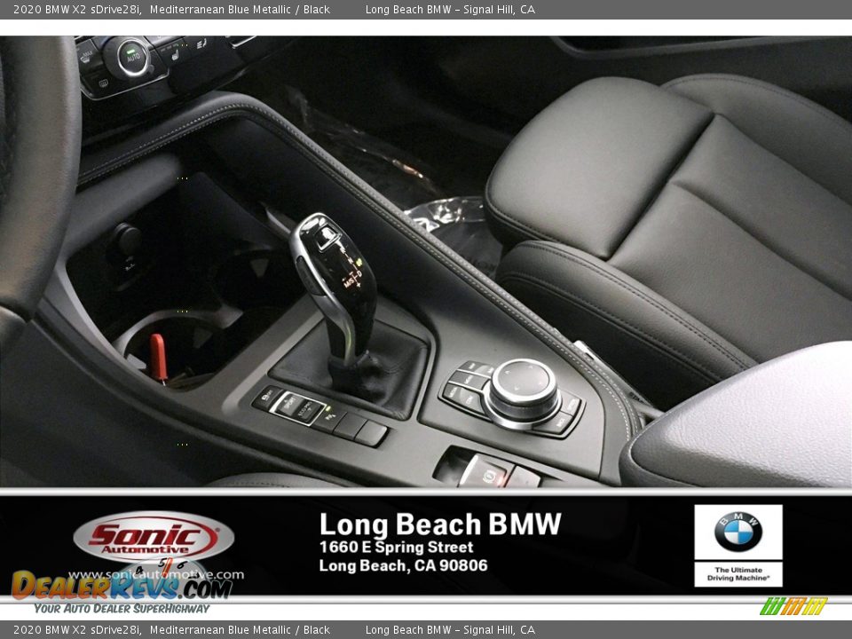 2020 BMW X2 sDrive28i Mediterranean Blue Metallic / Black Photo #6