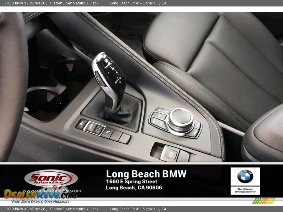 2020 BMW X2 sDrive28i Glacier Silver Metallic / Black Photo #6